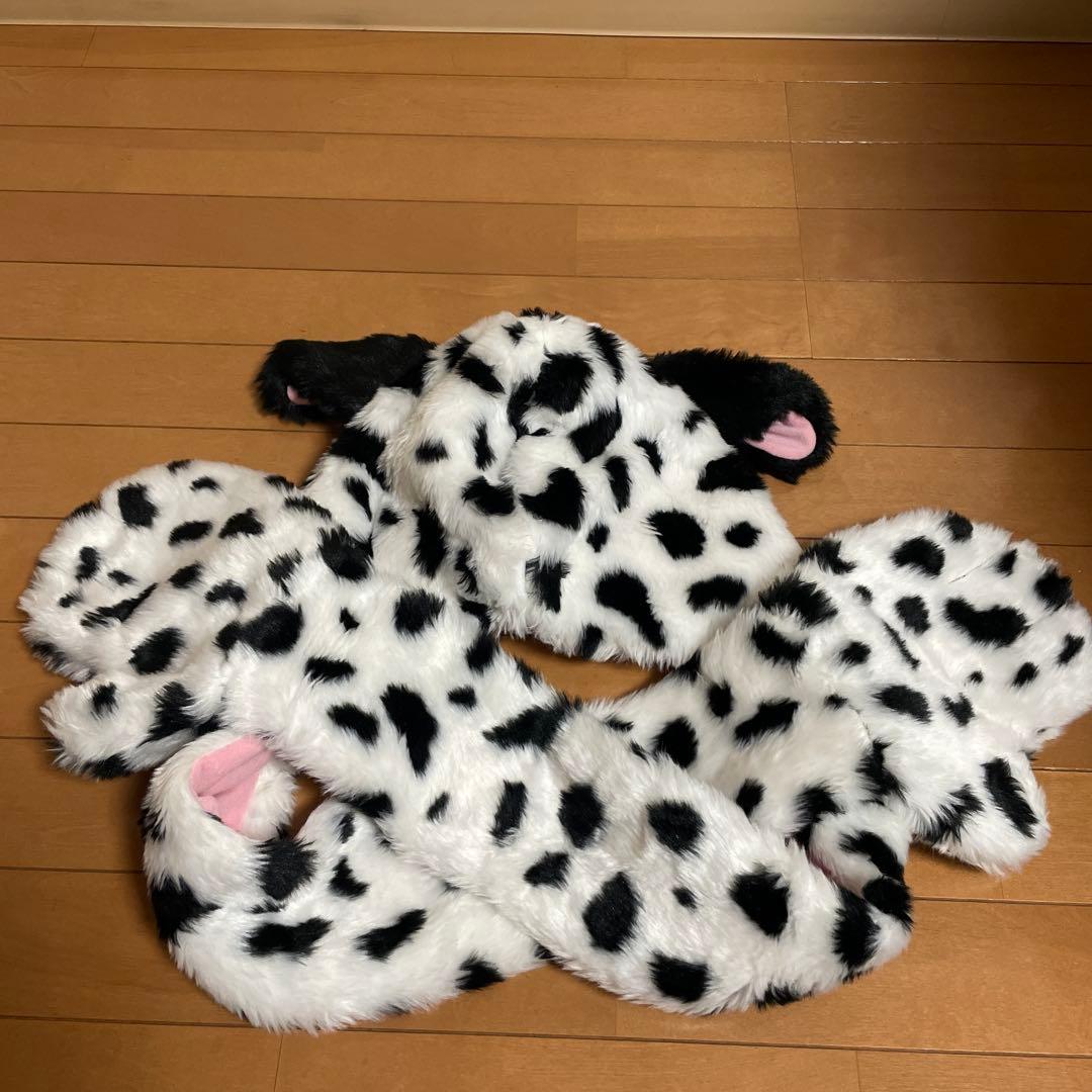 即購入⭕️】ディズニー 101匹のわんちゃん マフラーキャップ ファン