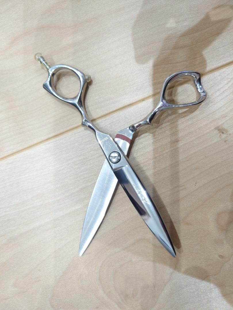 ヒカリシザー B-DRY スライド シザー 美容ハサミ 5.6インチ 中古