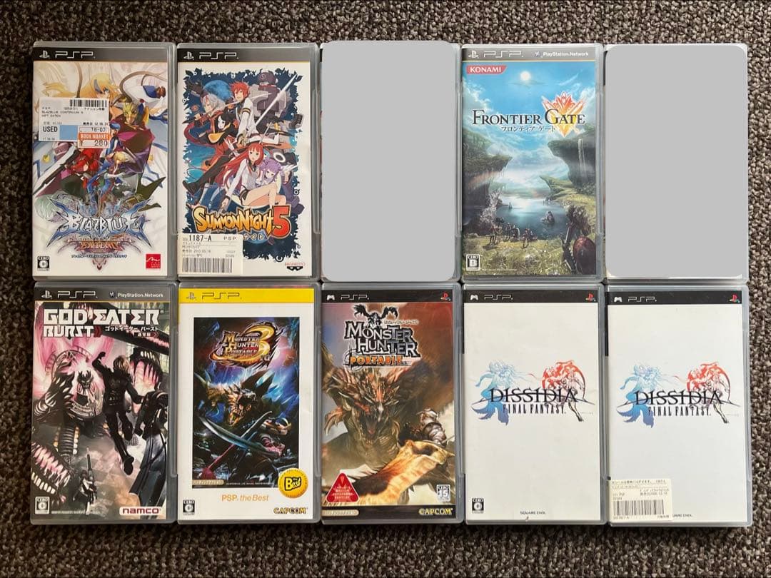 PSPソフト(ジャンク)24本 まとめ売り - メルカリ