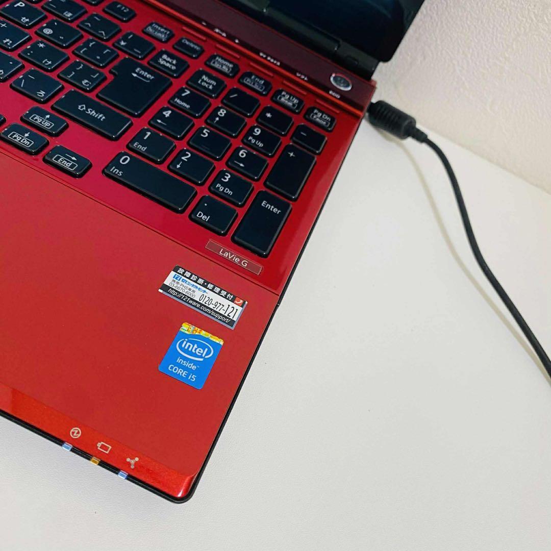 Y977 NECノートパソコン WEBカメラi5メモリ8G高速SSD Win11