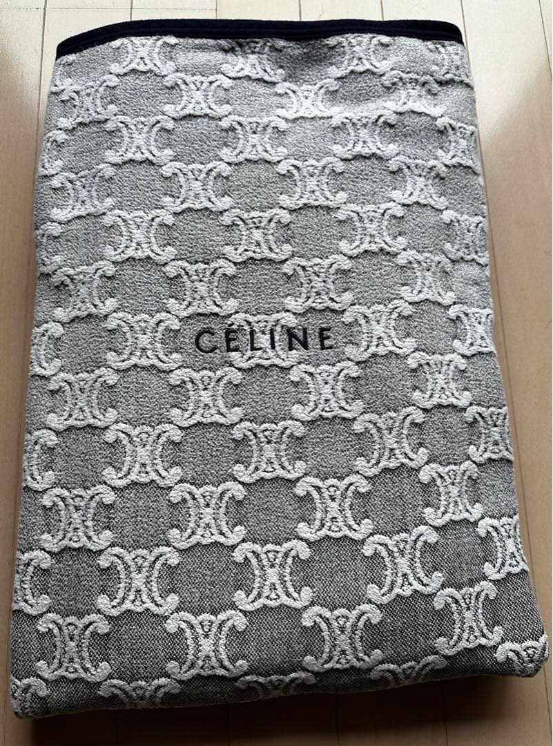 CELINE セリーヌ ブランケット 綿毛布 - メルカリ