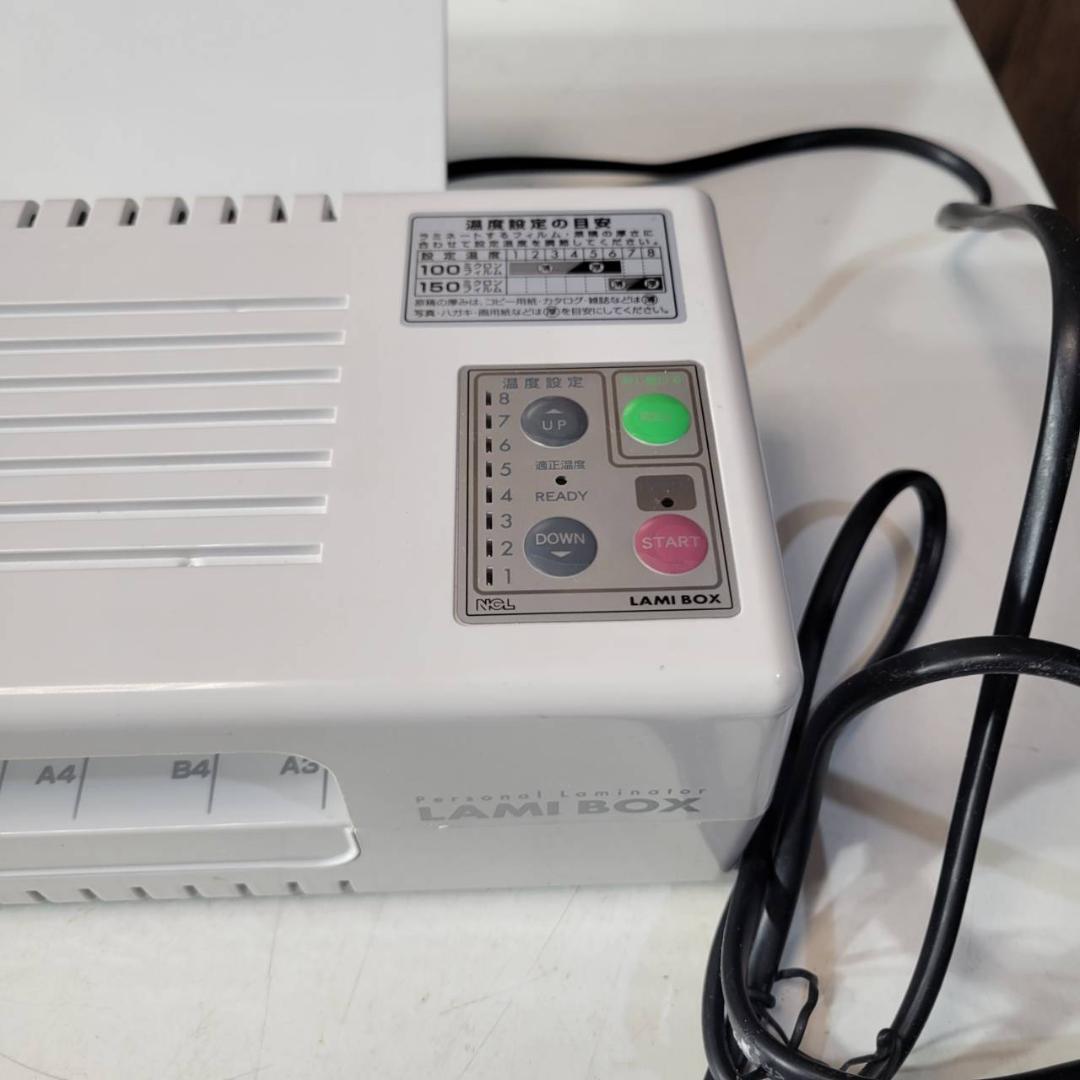 C800 パーソナルラミネーターNCL ナカバヤシ PLB-R2A3 - メルカリ