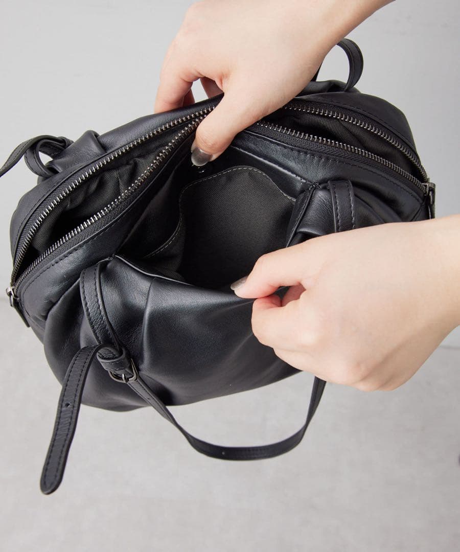 ear PAPILLONNER 《本革/430g》コロンボストンバッグ