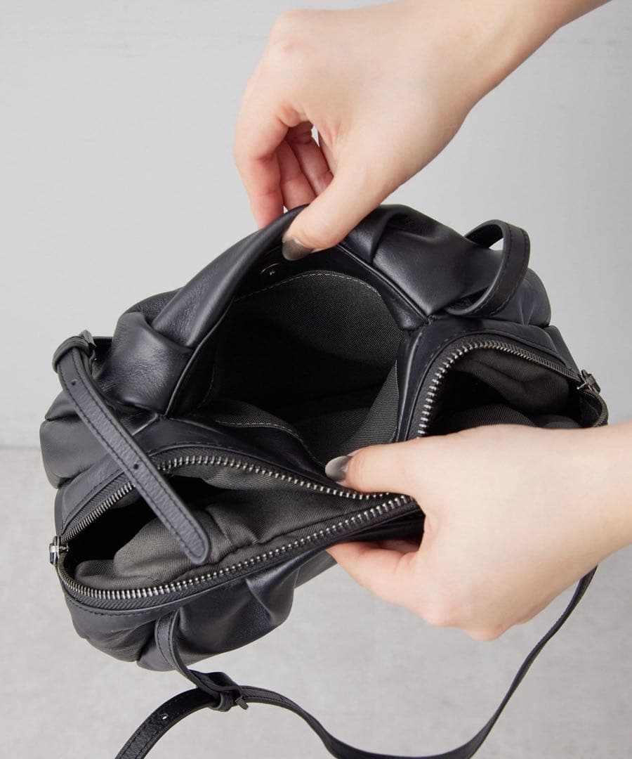 ear PAPILLONNER 《本革/430g》コロンボストンバッグ