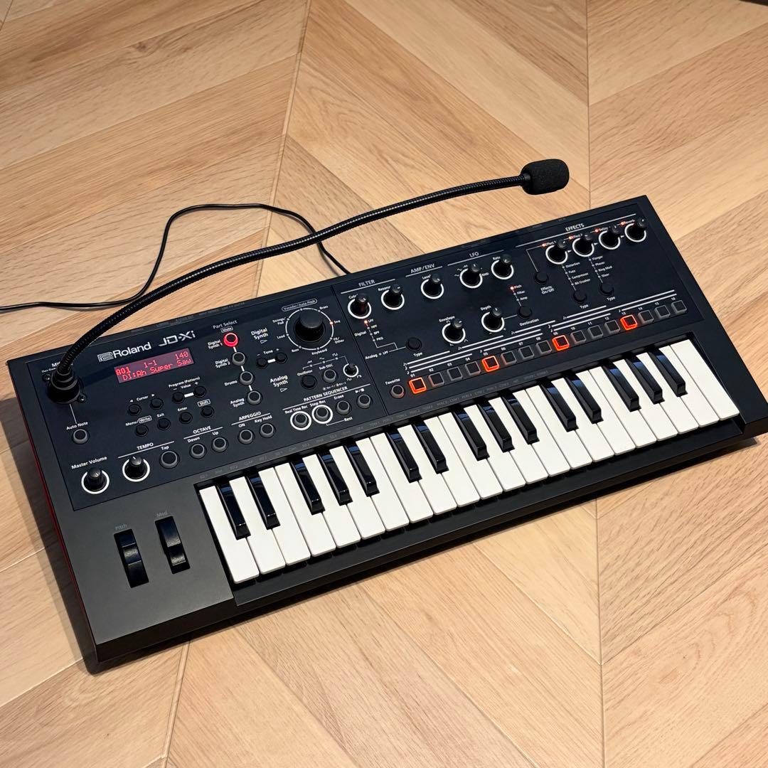 Roland JD-Xi シンセサイザー 37鍵 美品 ソフトケース付 Amazon.co.jp: Roland Synthesizer 37ミニ鍵盤 JD-Xi : 楽器・音響機器