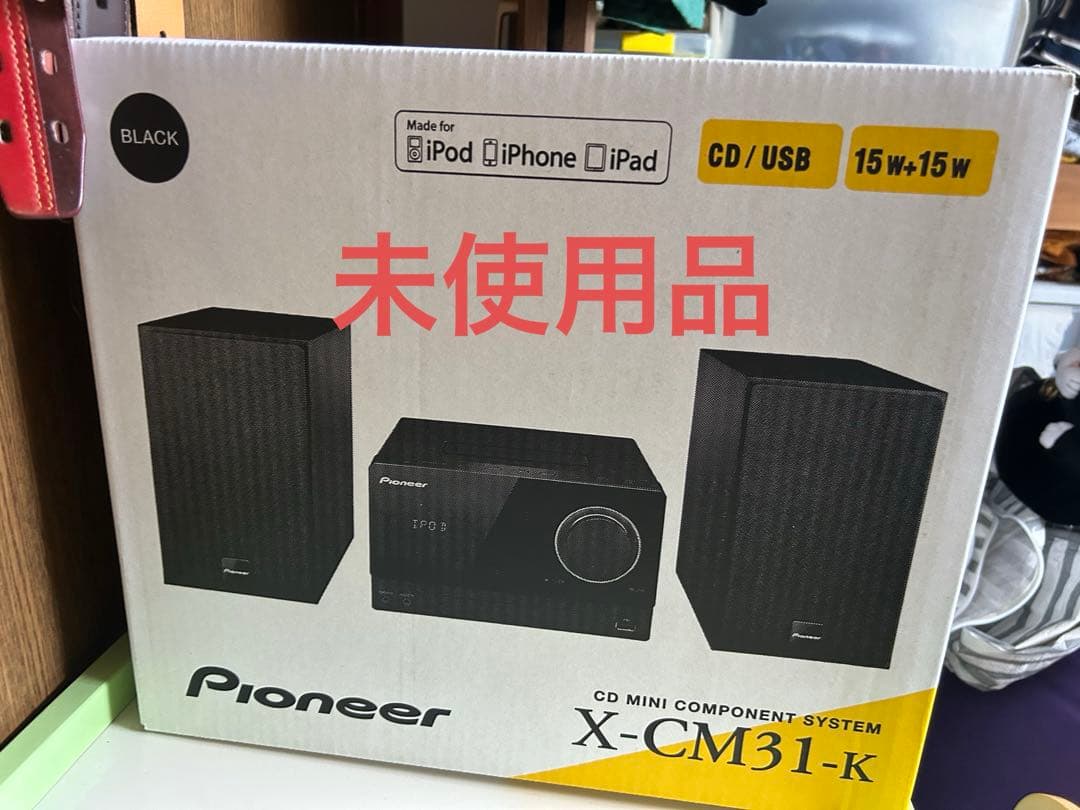 未使用品）Pioneer X-CM31-K ミニコンポ ブラック Pioneer X-CM31-K colore nero | Diffusori Home e Home Theatre - Sintoam
