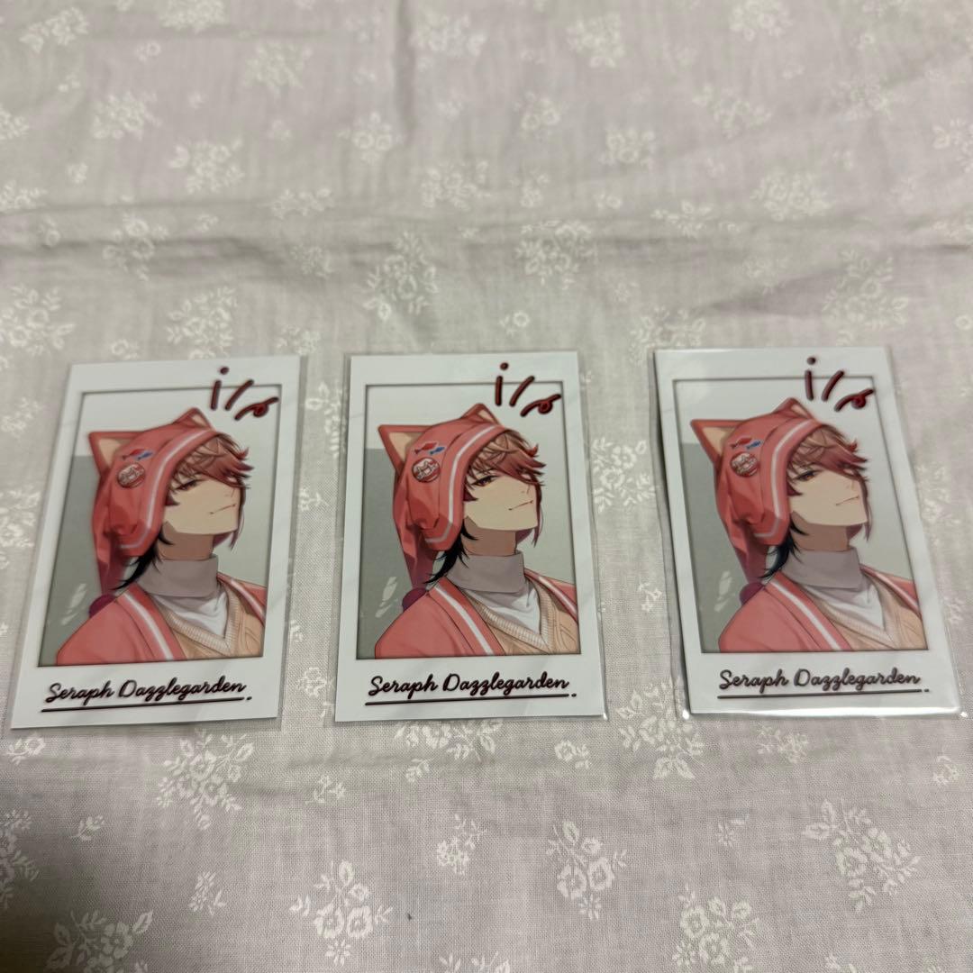 にじさんじセラフダズルガーデン ランダムチェキ風カード - メルカリ