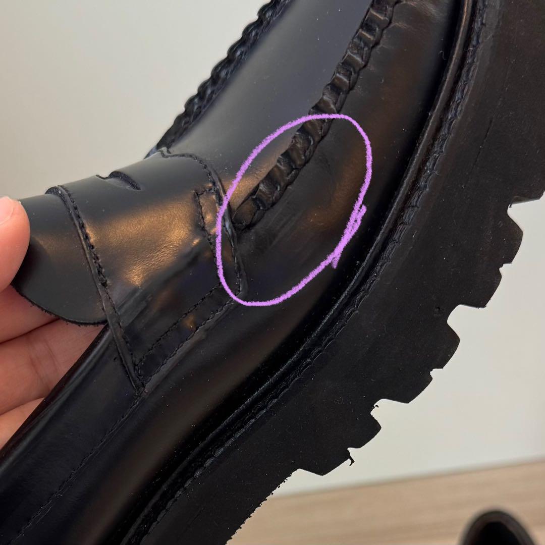 CLANE×G.H.BASS コラボ　厚底ローファー