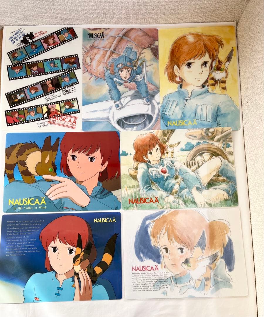 風の谷のナウシカ 下敷き7枚まとめて 当時物 - メルカリ