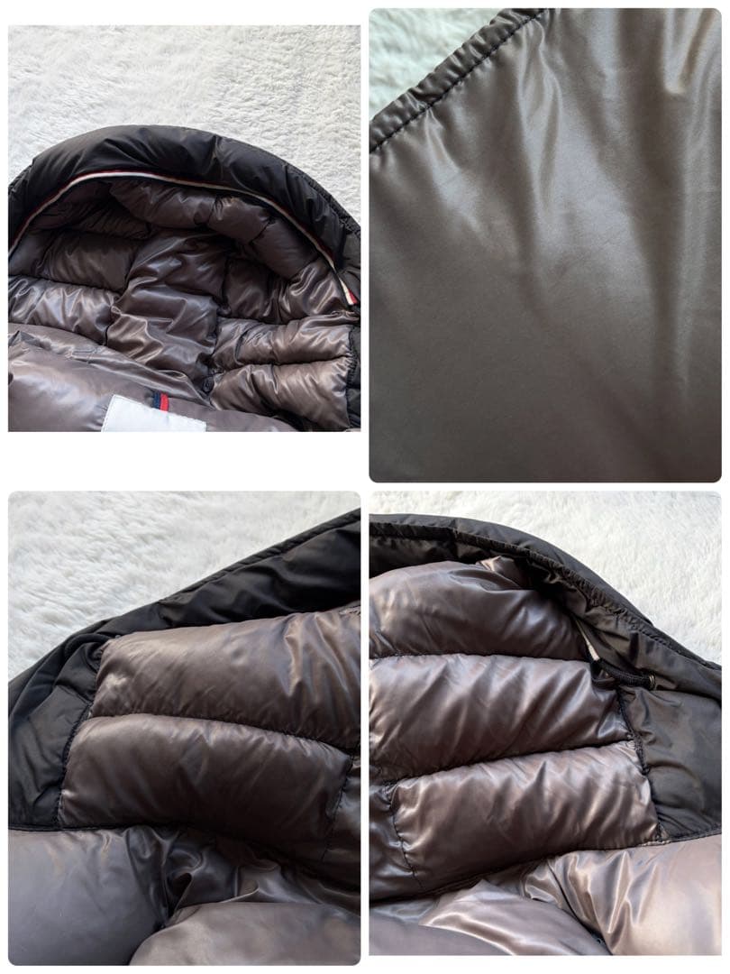 激レア】モンクレール ダウンジャケット ALBERIC フランス国旗 グレー