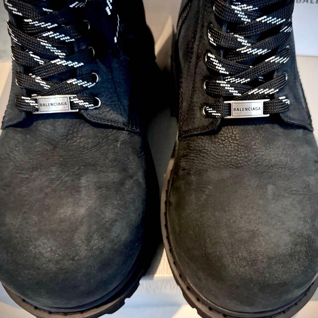 balenciaga stomper バレンシアガ ストンパー ブーツ 40 - メルカリ
