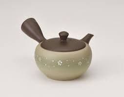 陶器製急須 花模様 グラデーション 九谷焼 急須 ポット 花模様【辻本商店】 - 【九谷焼結工房