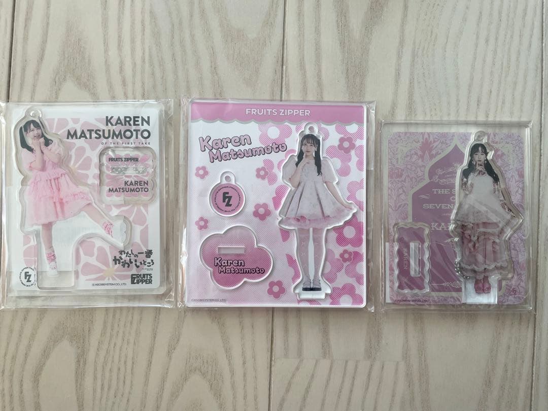 松本かれん アクリルスタンド セット - メルカリ