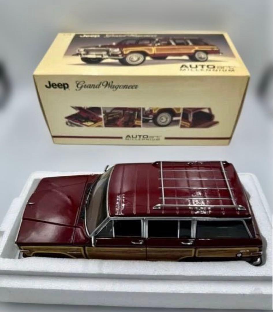 AUTOartモデル 1/18 ジープグランド ワゴニア - メルカリ