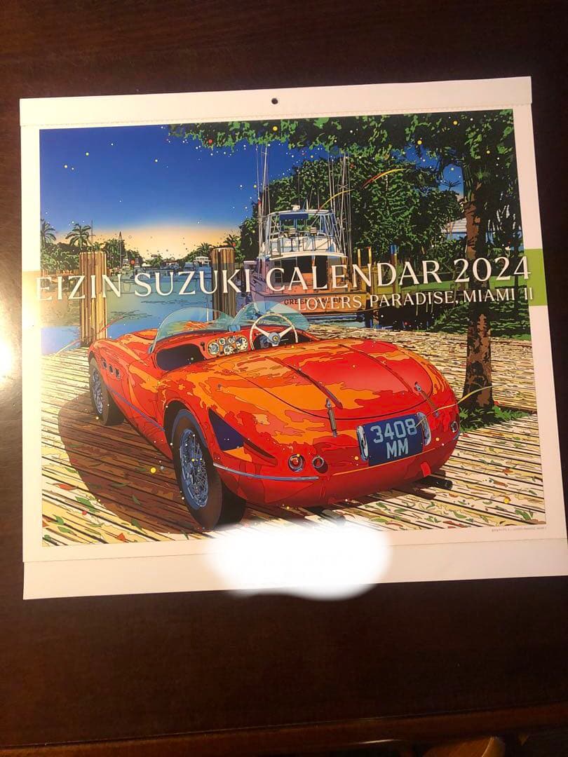 鈴木英人 壁掛けカレンダー 5年分 ポスターにも