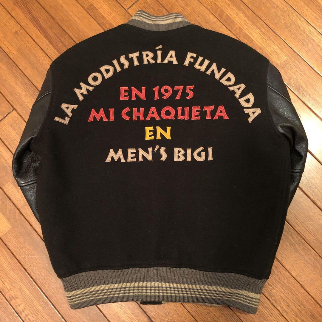 MEN'S BIGI メンズビギ スタジャン ／サイズM 1987aw／美品です - メルカリ