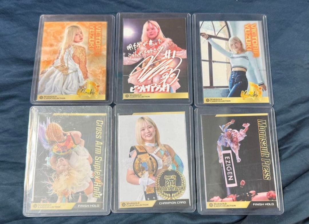 女子プロレス　マリーゴールド　トレーディングカード　ビクトリア弓月　トレカ　6種 FOTOLIBRE 77『マリーゴールド ビクトリア弓月 #1』 | すべての商品