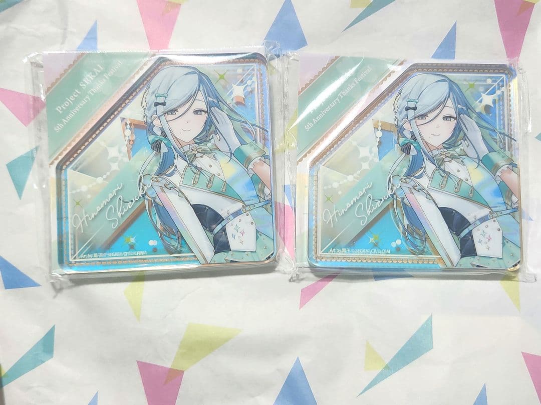 プロセカ 感謝祭 5th ダイヤ型アクリルブロック 日野森雫 - メルカリ