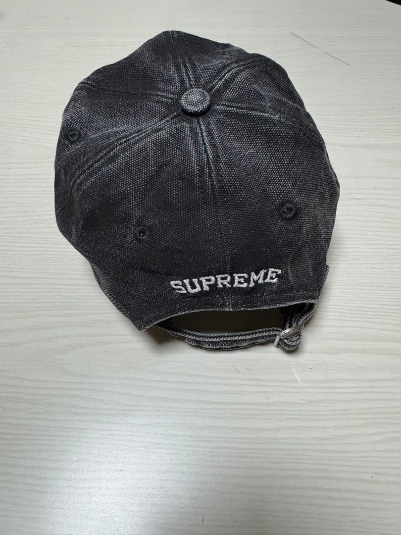 帽子 Supreme Pigment S Logo 6-Panel \"Black\"