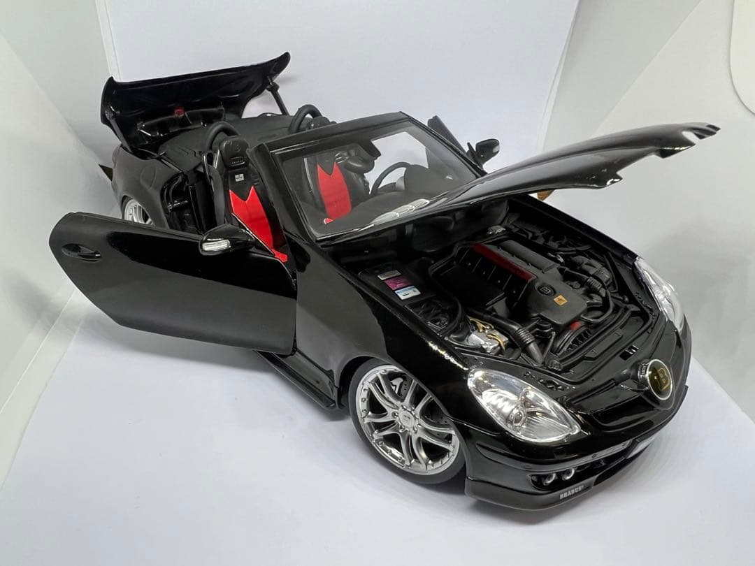 絶版1/18メルセデスベンツSLK55 brabus/AMG (ホットワークス) - メルカリ