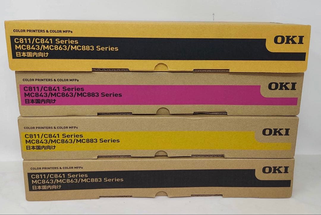 OKI 純正トナーカートリッジ 4本セット - メルカリ