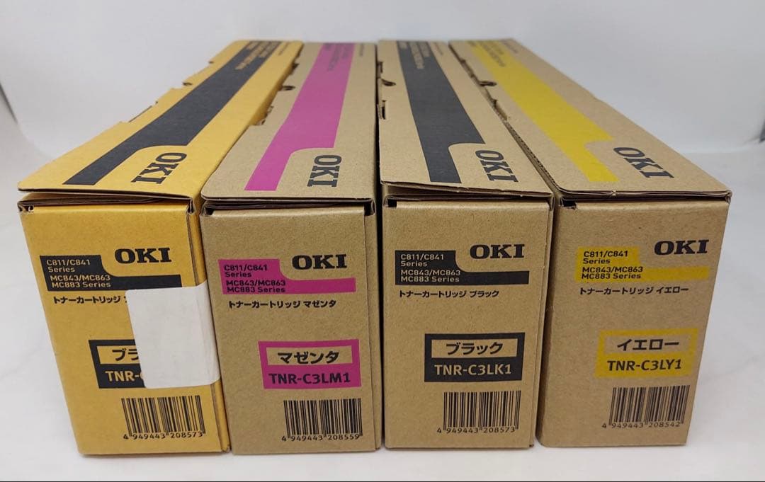 OKI 純正トナーカートリッジ 4本セット - メルカリ
