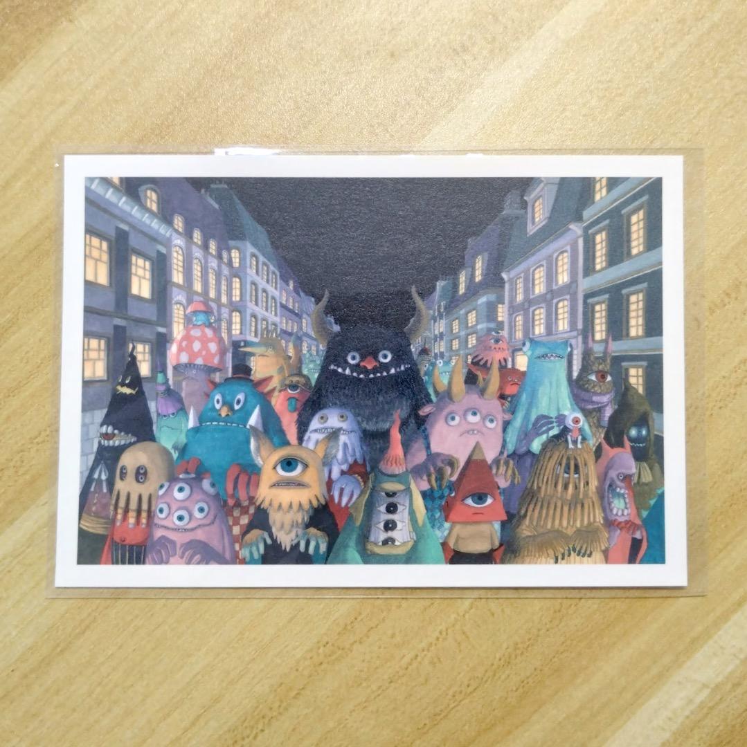 怪物園 junaida展 IMAGINARIUM グッズ ポストカード3枚セット - メルカリ