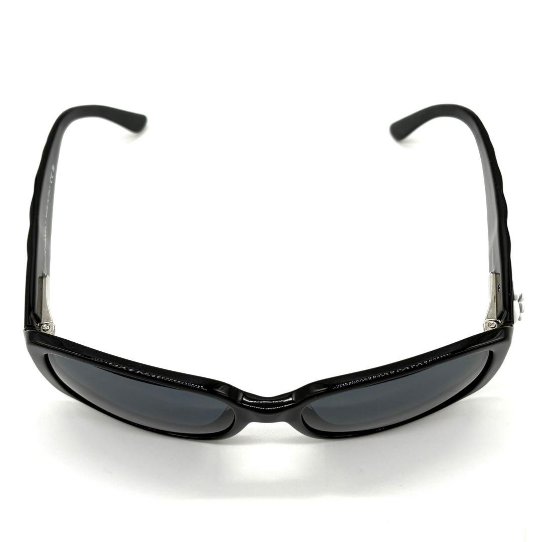 シャネル 5111 カメリア サングラス ブラック プラスチック 美品 正規