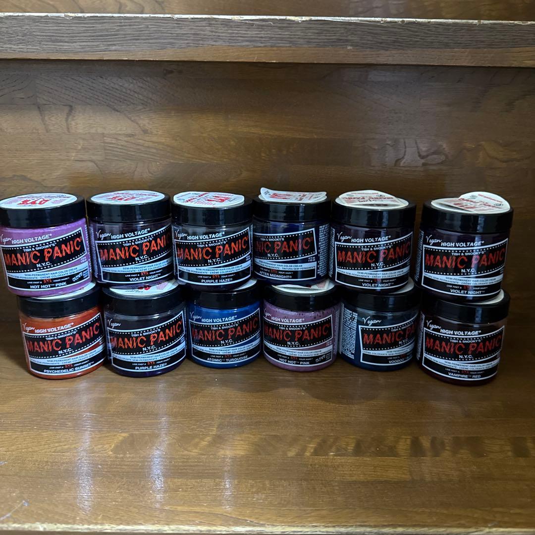 MANIC PANIC カラーリング剤 複数色セット - メルカリ