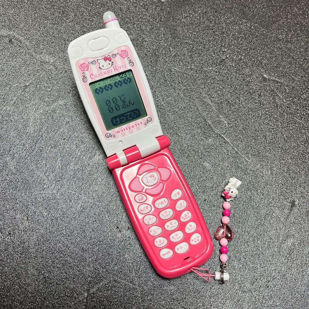 美品❤️メールケータイ メルプチ チャーミー キティ 廃盤 レア - メルカリ