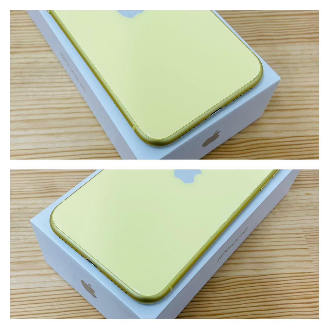 動作良好 100% iPhone 11 イエロー 128 GB SIMフリー