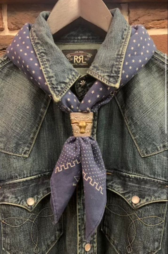 RRL ダブルアールエル バンダナスライダー スカーフリング 完売品