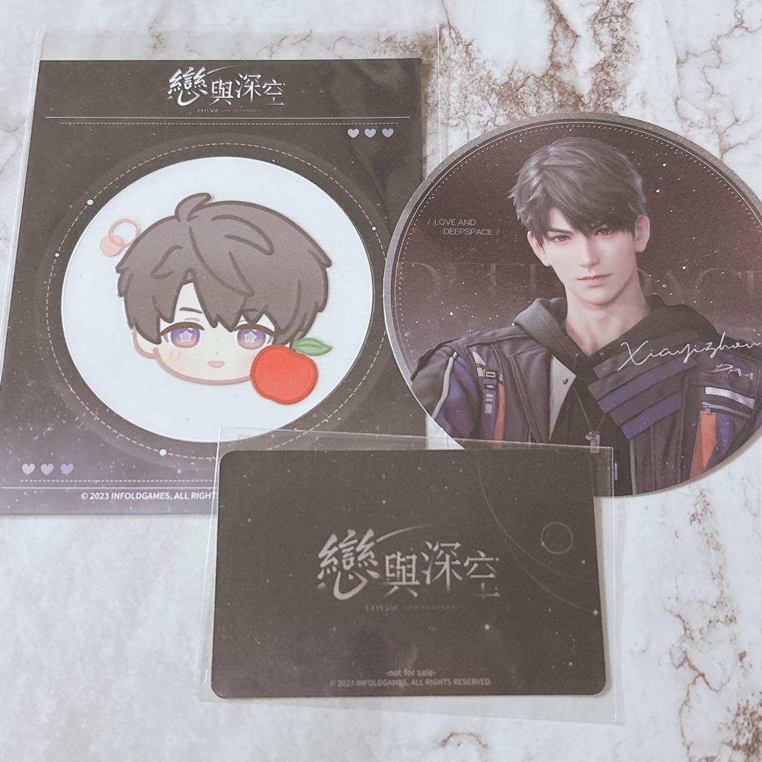 恋と深空 マヒル 台湾 ポップアップ コースター ステッカー カード 6/21〆【恋と深空】Love and Deepspace 中国公式通販「マヒル 2025年
