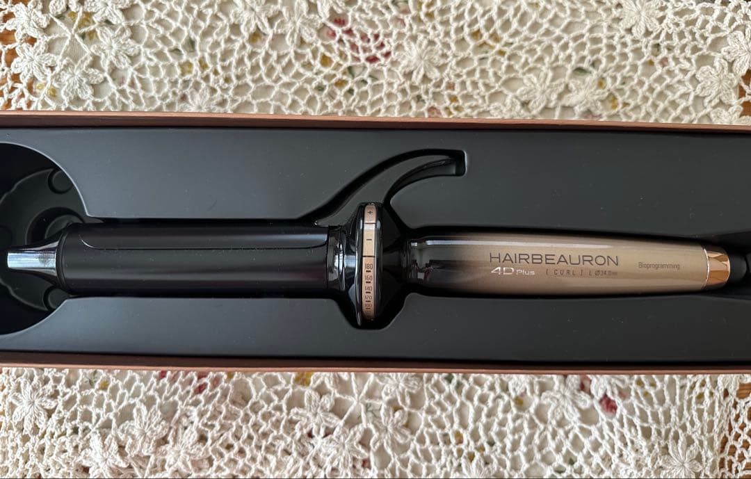 美品 】カールヘアアイロン 4D 34mm - メルカリ