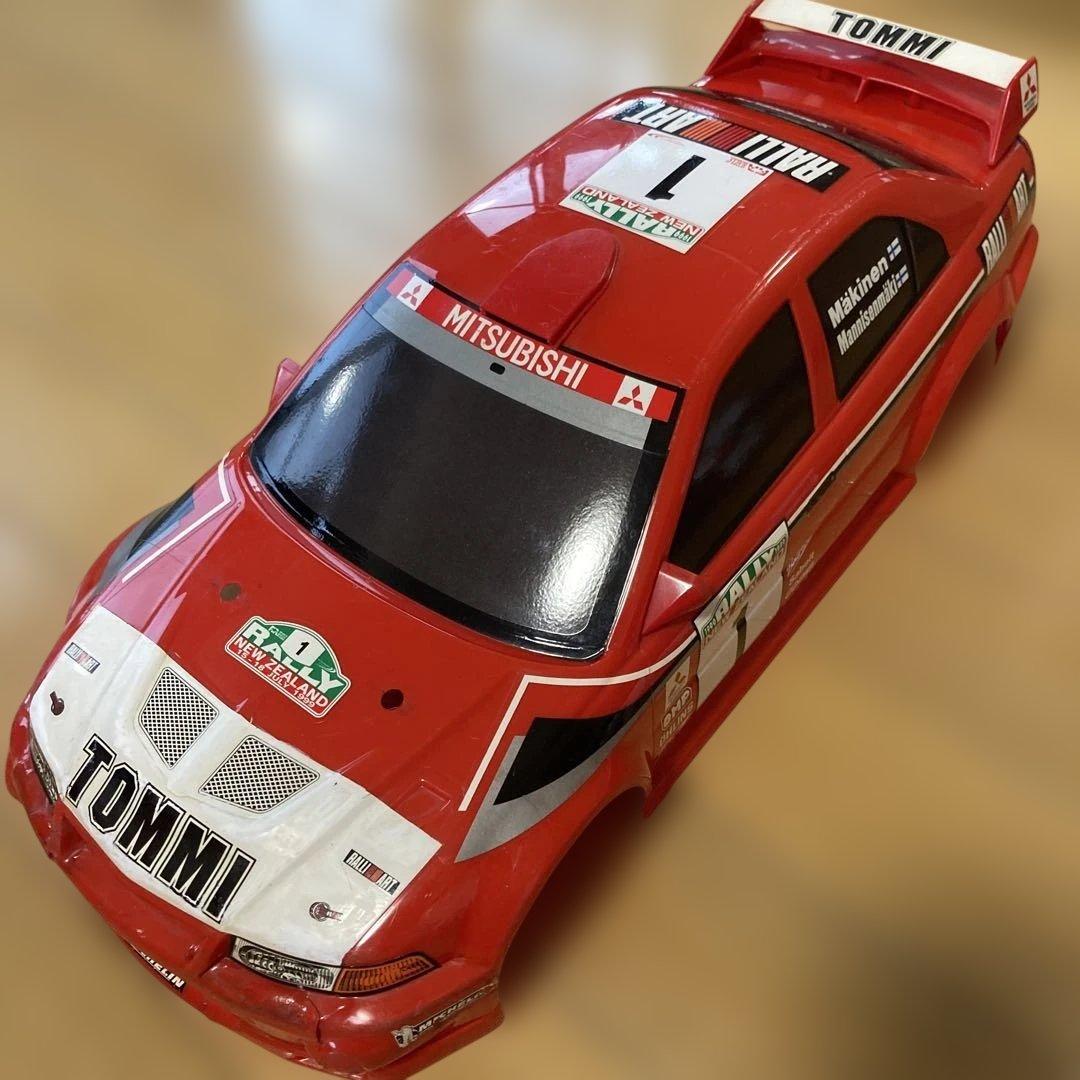 絶版！古いタミヤXB ランエボⅥ WRC、カストロール トムス スープラ