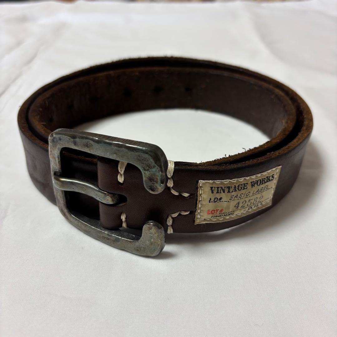 Vintage Works レザーベルト DH5536 33/84 - メルカリ
