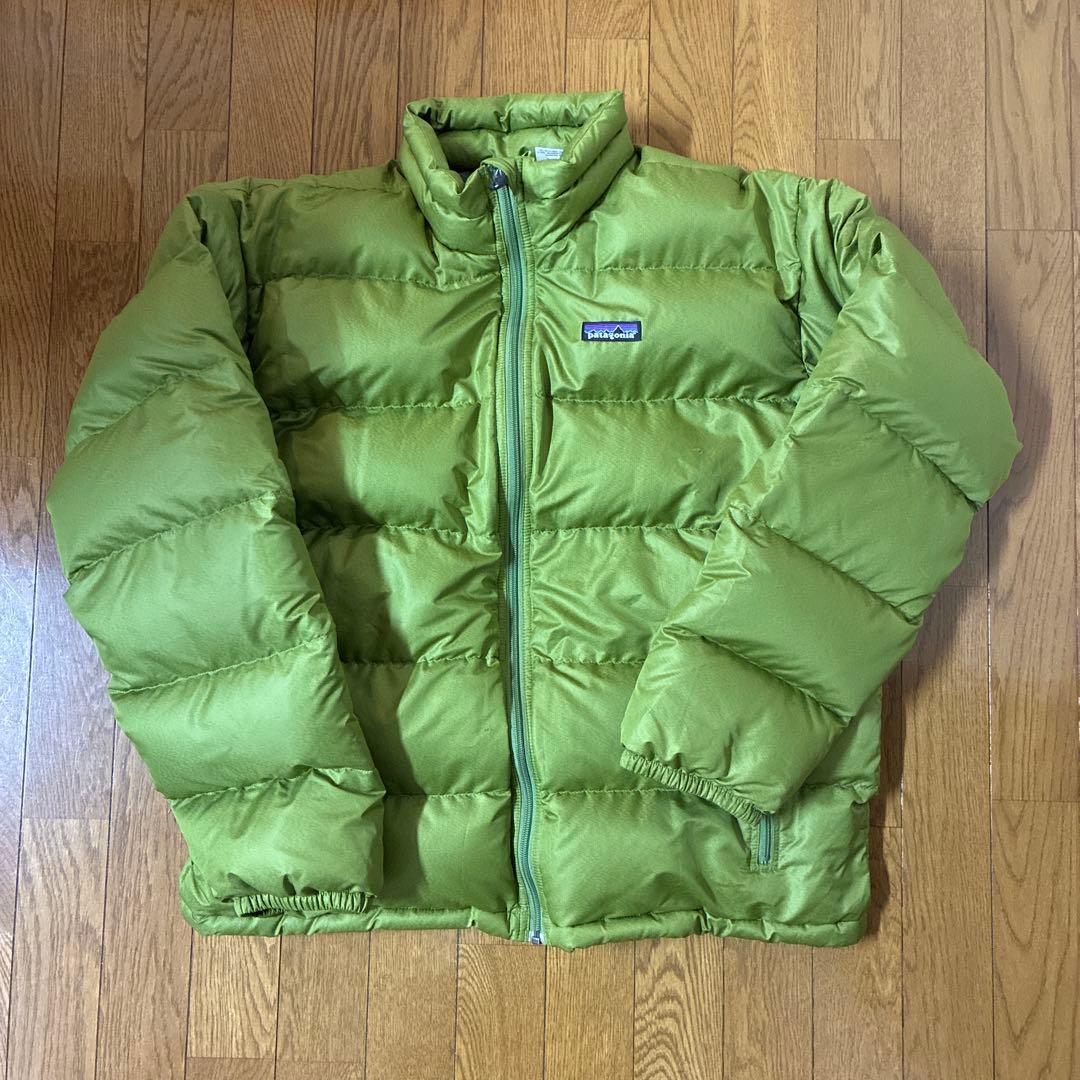 パタゴニア 84500FA ダウンジャケット オリーブグリーン LARGE - メルカリ