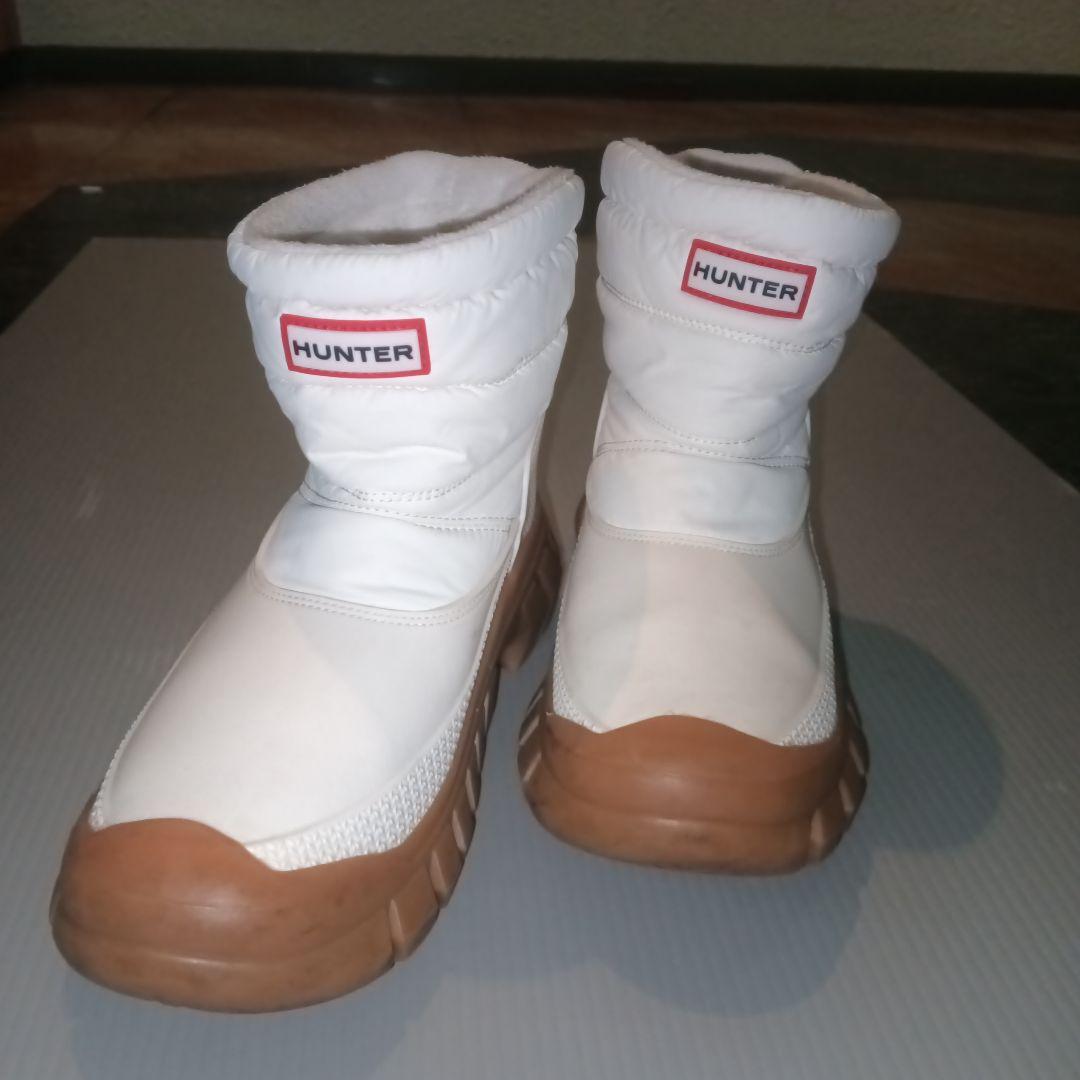 HUNTER　スノーブーツ　白 HUNTER（ハンター） ブーツ HUNTER GRIP TALL SNOW BOOT ハンター