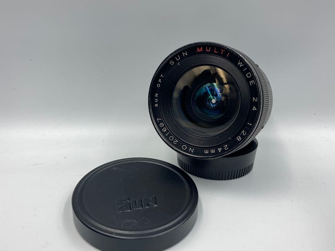 状態要確認　作例付き　SUN 24mm f2.8 管mpr 状態要確認 作例付き SUN 24mm f2.8 管mpr 状態要確認 作例付き SUN