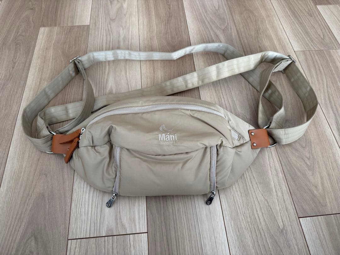 N/ORN Máni キッズシート（ヒップシート） ノルンマーニ（N/ORN Mani）ショルダーバッグ×ヒップシート 簡単コンパクト
