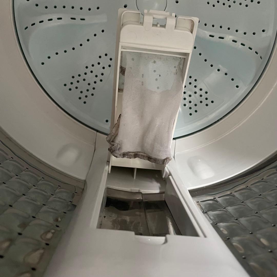 AQUA 全自動洗濯機 AQW-S60J 6.0kg アクア 2021年製 白