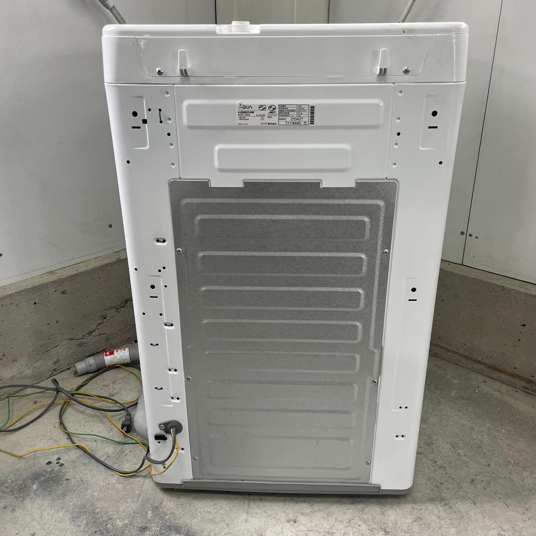 AQUA 全自動洗濯機 AQW-S60J 6.0kg アクア 2021年製 白