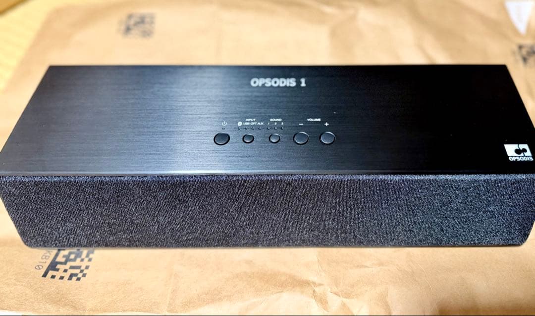 OPSODIS 1 開封・動作確認品 レビュー】机に置けるサイズで衝撃の立体音響「OPSODIS 1」を聴く
