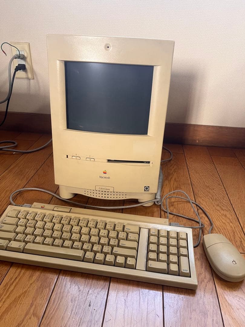 Macデスクトップ Apple Macintosh Color Classic Vintage Rare Macintosh Color Classic II with Apple IIe 36MB RAM