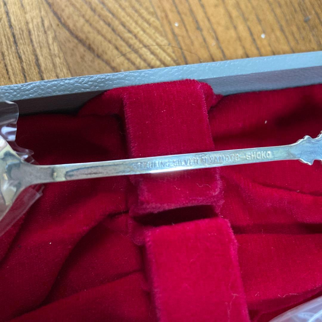 銀のスプーン キューピー＆アヲハタ スターリングシルバースプーン