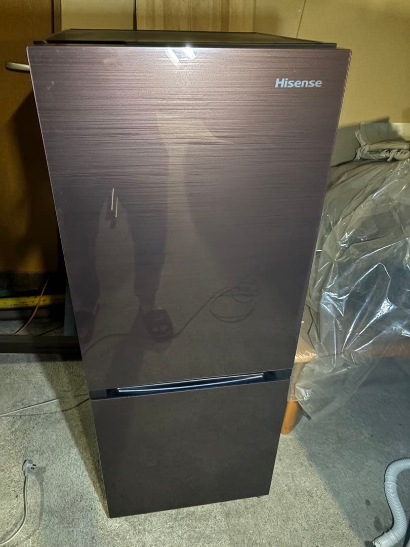 Hisense HR-G1501 冷蔵庫 150L ブラウン - メルカリ