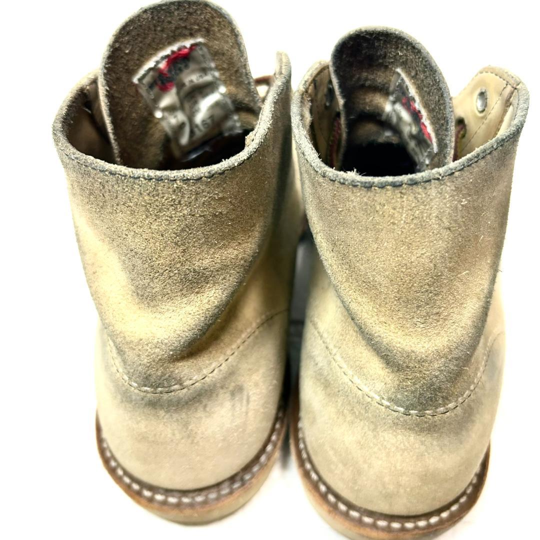 レッドウィング　８１６７　プレーントゥ　スエード　25.0cm 7D　ブーツ