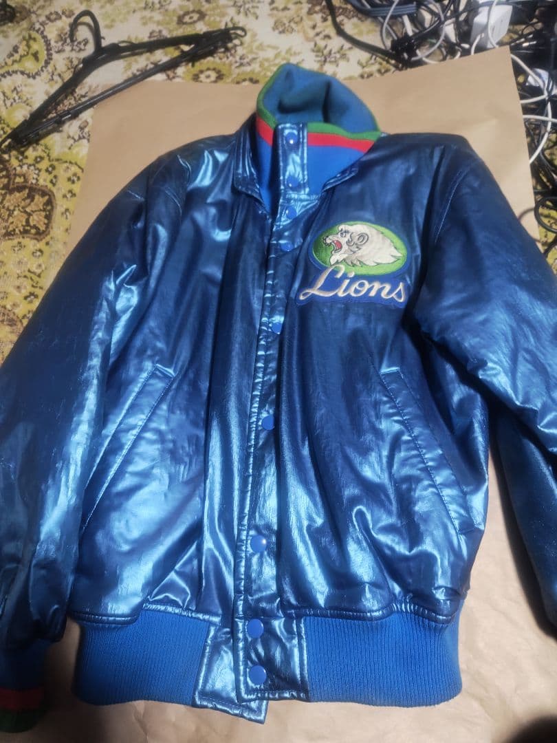 西武ライオンズ レトロ当時物グランドコート - メルカリ