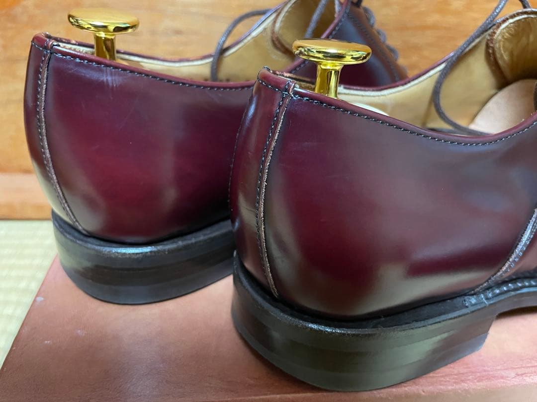 美品】バーウィック 3577 ストレートチップ UK7 ダイナイトソール