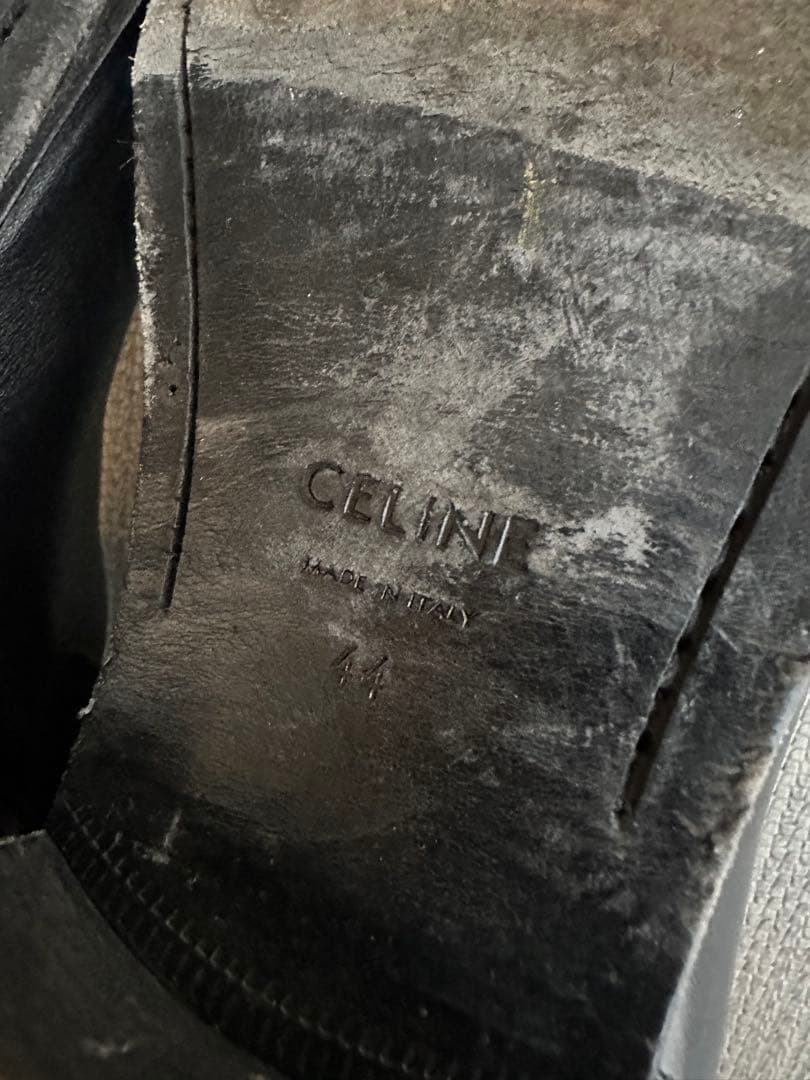 靴 \"celine\"6cm heel jacno boots